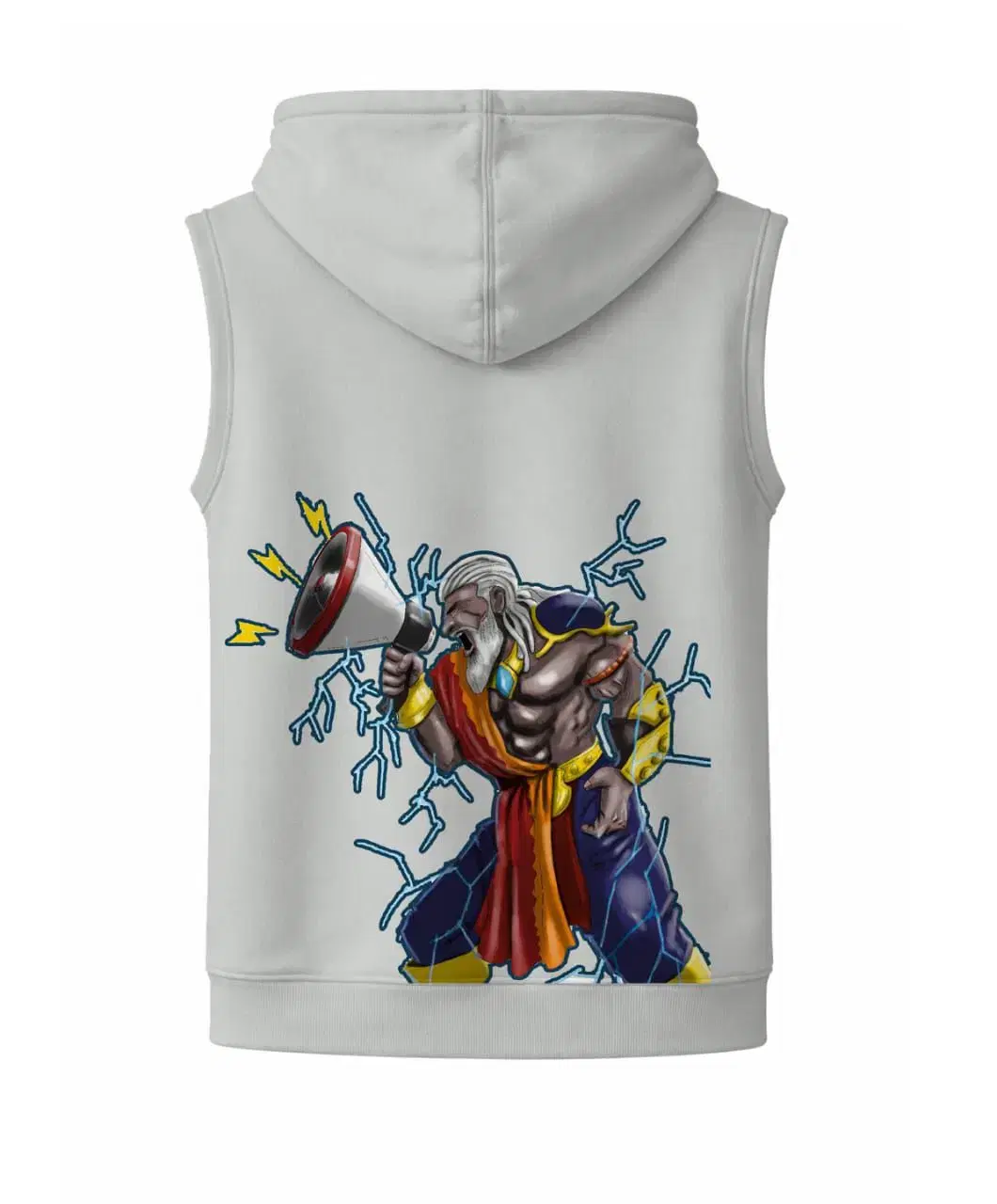 Sango Megaphone Sleeveless Hoodie